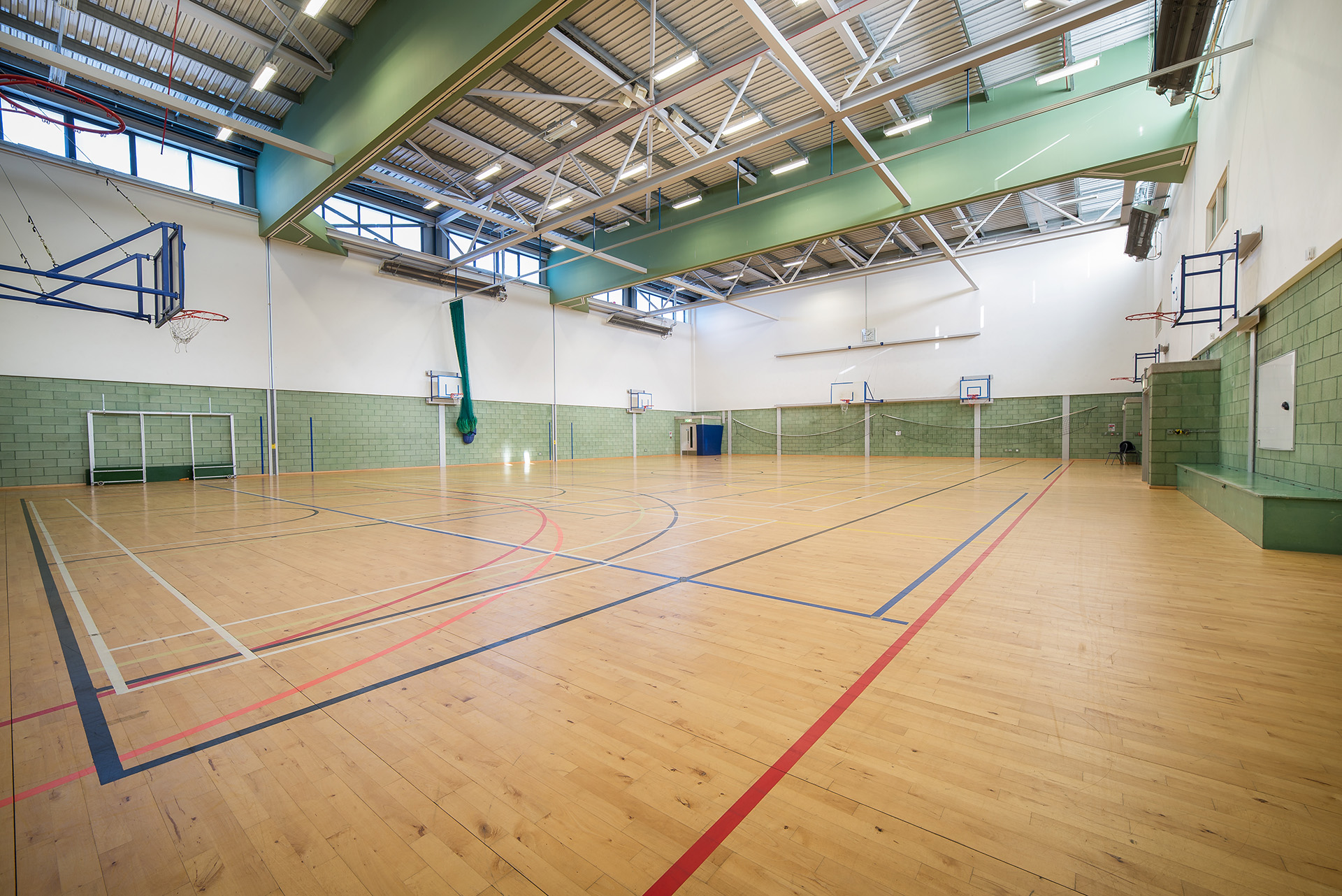 Spots hall at Granton campus.